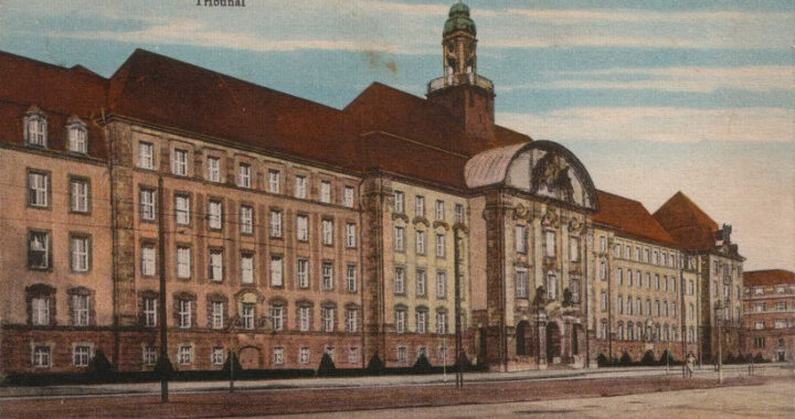Historisches Landericht in Essen 1928