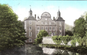 Schloss Borbeck in Essen Aufnahme auf das Schloss