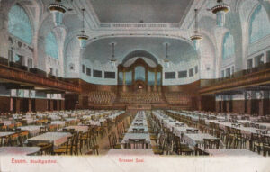 Saalbau grosser Saal 1911 Innenansicht