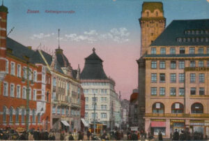 Kettwiger Straße historische Ansichtskarte um 1910