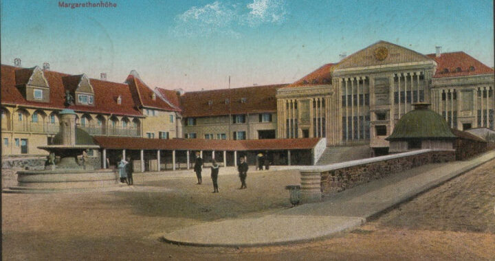 Margarethenhöhe kleiner Markt 1915