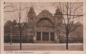 Saalbau 1910 Frontansicht