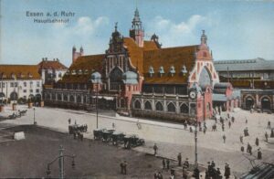 Historischer Hauptbahnhof Essen 1907
